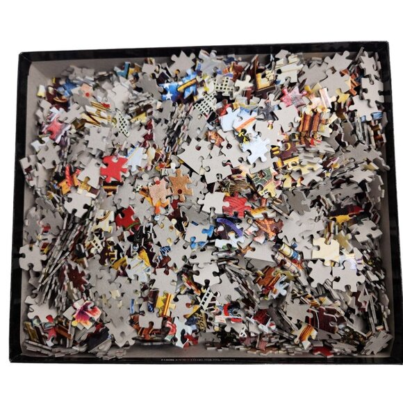 The Cats of Charles Wysocki Maggie the Mess Maker 2000 Piece Puzzle - Picture 2 of 5